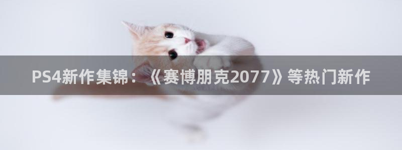 极悦娱乐开户测速：PS4新作集锦：《赛博朋克2077》等热门