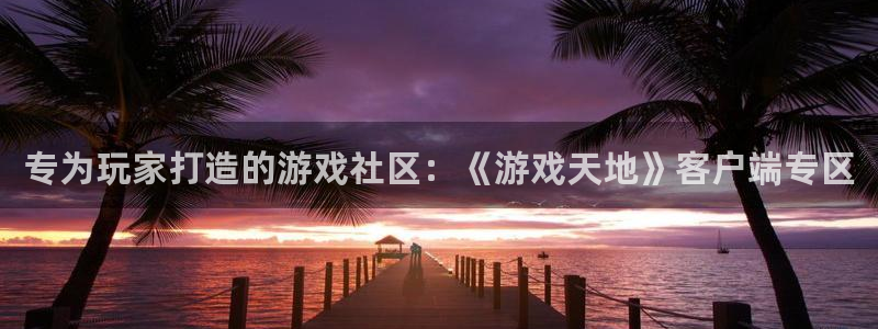 极悦娱乐注册：专为玩家打造的游戏社区：《游戏天地》客户端专区